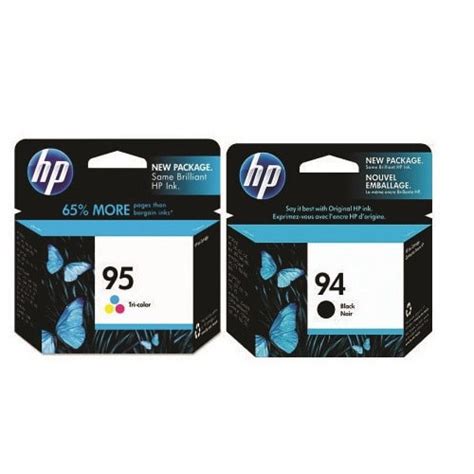 d8j34an|HP ink 94 Black and 95 Tri.